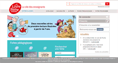 Desktop Screenshot of livredepochejeunesse.fr