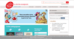Desktop Screenshot of livredepochejeunesse.com